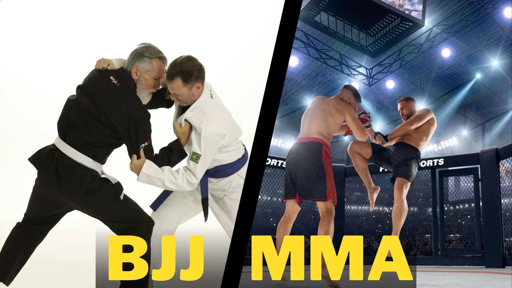 Brazilian Jiu Jitsu vs MMA – Where Skill Meets Savagery?