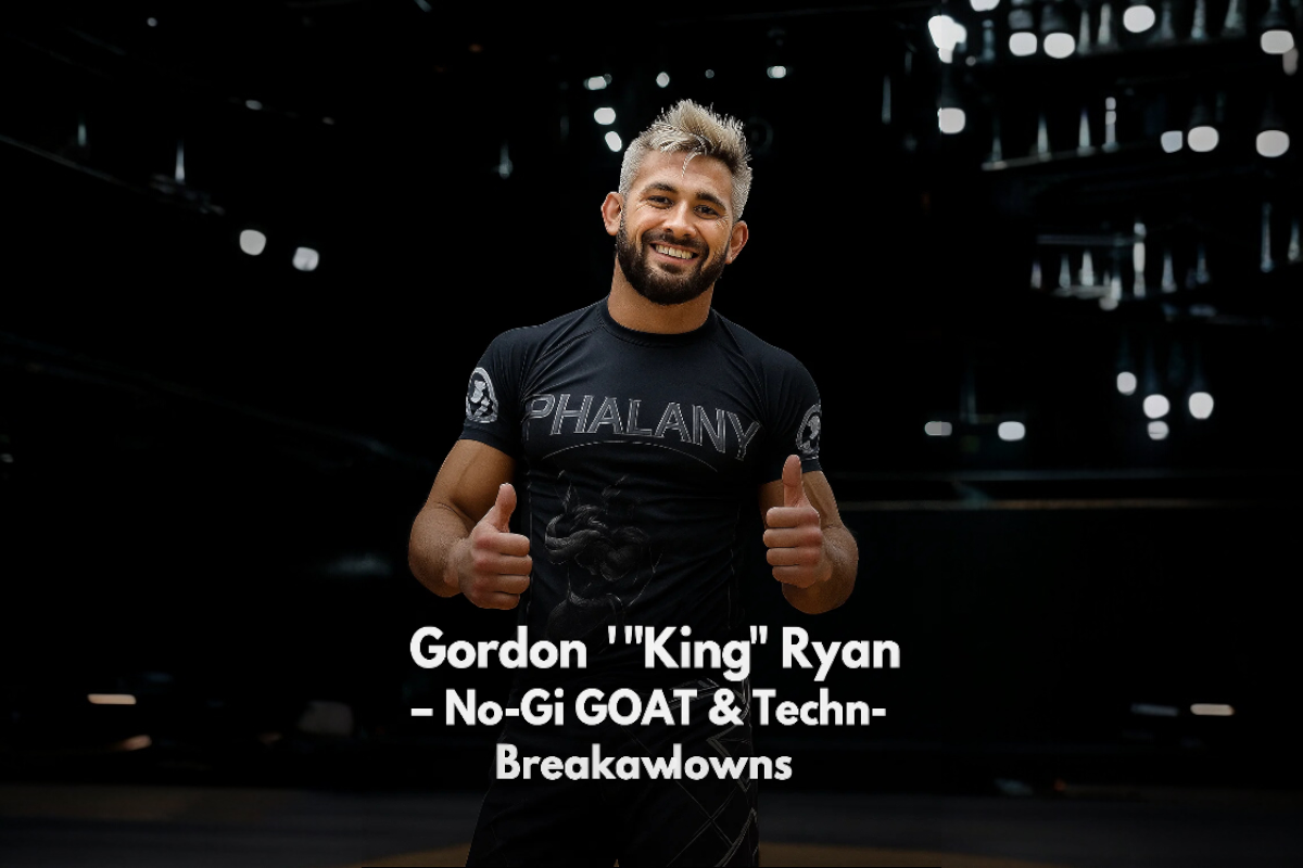 Gordon “King” Ryan — No Gi GOAT & Technique Breakdowns