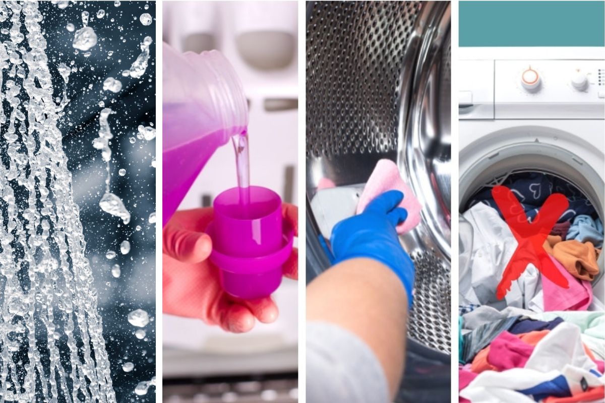 Steps for washing a BJJ gi: rinse with water, use proper detergent, clean the machine, and avoid overloading the washer